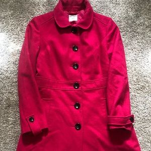 Long Wool Blend Pea coat